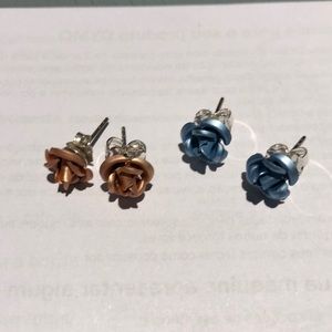 Rose Stud Earings